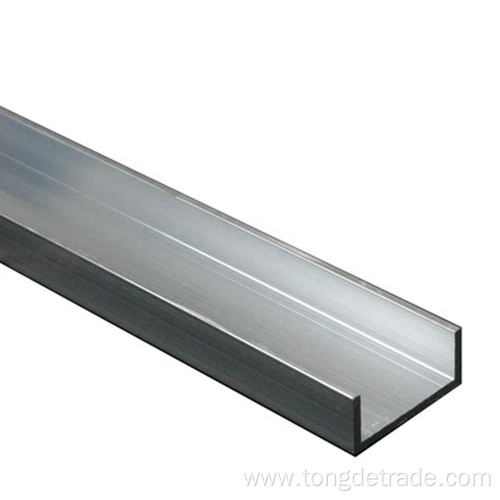 Factory Supply Aluminum Extrusion E Channel